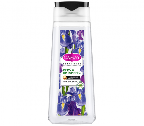 Camay Botanicals Гель для душа Благоухающий ирис 250мл