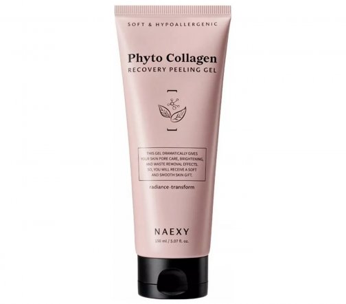 Naexy Phyto Collagen Пилинг-гель восстанавливающий для лица с коллагеном 150мл