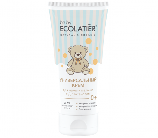 Ecolatier Baby Крем универсальный для мамы и малыша с Д-пантенолом 0+ 100мл