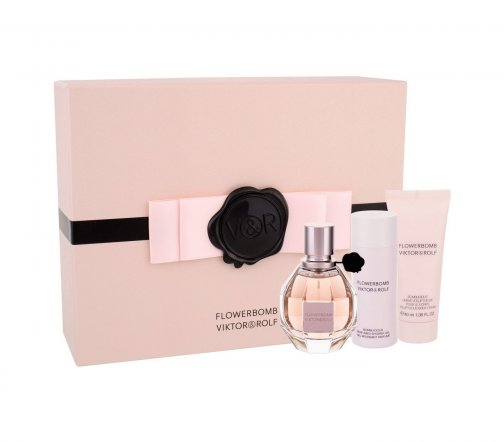 Viktor & Rolf Набор Flowerbomb Coffret Парфюмерная вода+Молочко для тела+Гель для душа