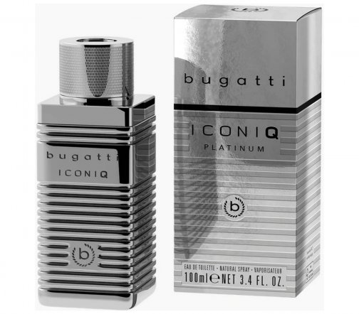 Bugatti Men Iconiq Platinum Туалетная вода 100мл