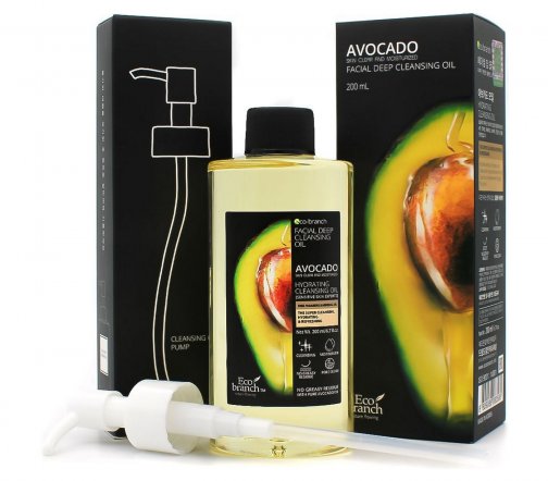 Eco Branch Avocado Масло гидрофильное для лица Авокадо 200мл