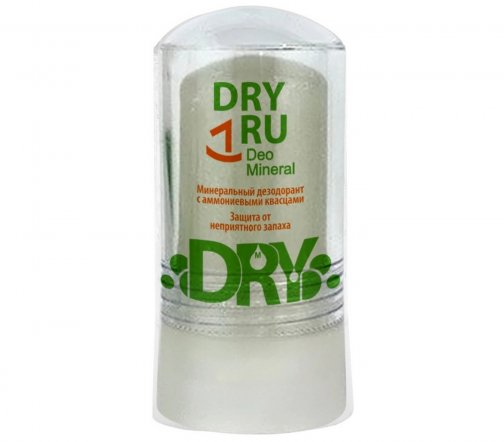 Dry Ru Deo Mineral (Ру Део Минерал) Дезодорант минеральный Защита от неприятного запаха 60гр