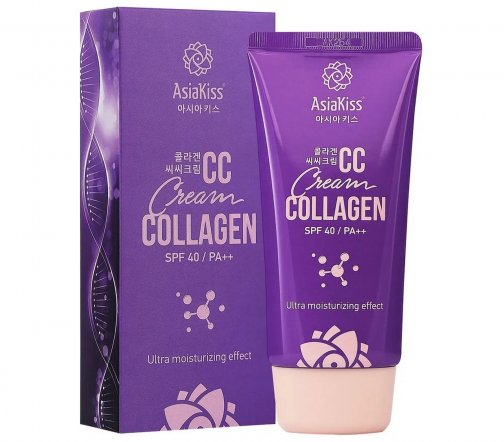 AsiaKiss Collagen CC-крем с коллагеном 60мл