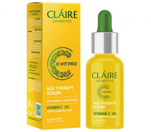 Claire Cosmetics C-Vit Pro Сыворотка для лица Age Therapy 30мл