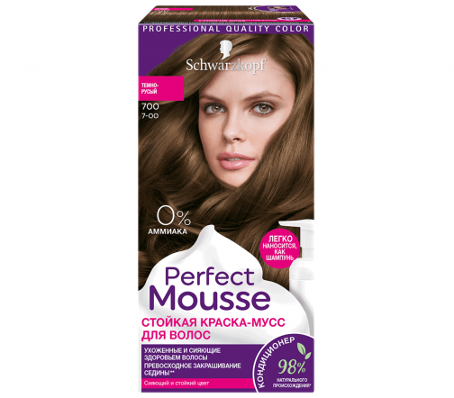 Schwarzkopf Perfect Mousse Краска для волос 700