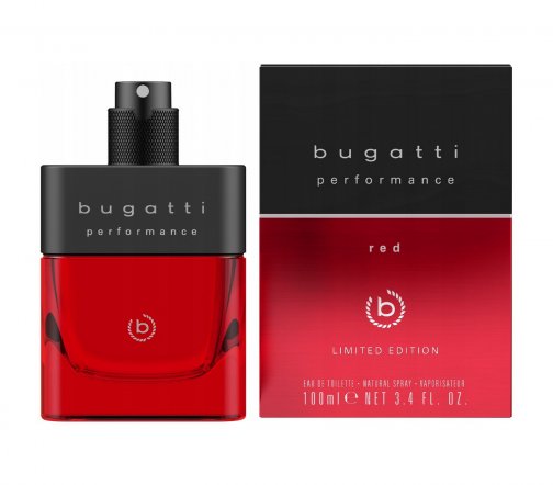Bugatti Men Performance Red Туалетная вода 100мл