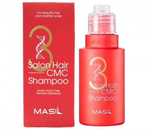Masil 3 Salon Hair CMC Шампунь восстанавливающий с аминокислотами