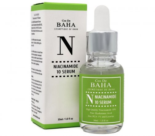 Cos De Baha Niacinamide 10 Сыворотка противовоспалительная для лица с ниацинамидом 30мл