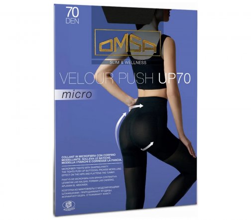 Omsa Колготки Velour Push Up Micro 70 den