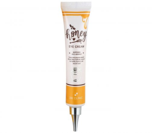 3W Clinic Honey Whitening Anti-Wrinkle Крем для кожи вокруг глаз антивозрастной 40мл