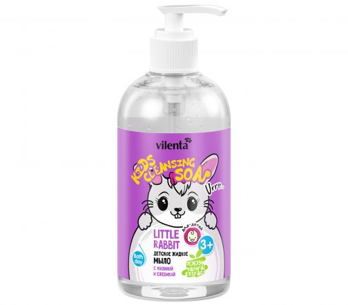 Vilenta Мыло детское жидкое Little Rabbit Малина и Ежевика 300мл