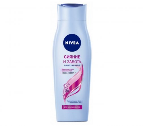 Nivea Шампунь-уход для волос Сияние и забота