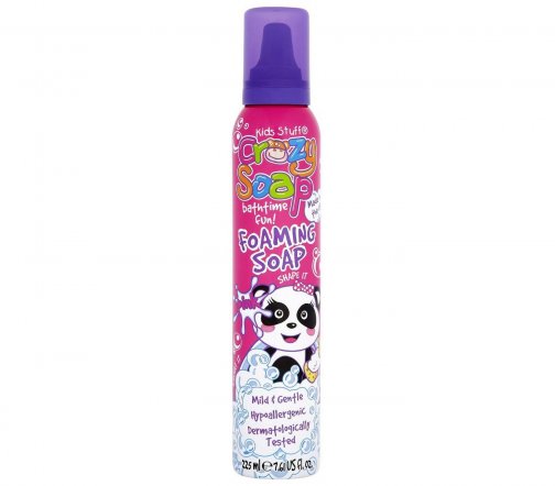 Kids Stuff Crazy Мусс-пена 2в1 для детских забав и купания в ванной Pink 225мл