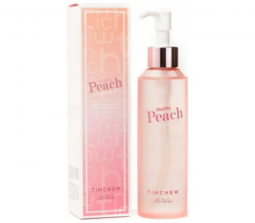 Tinchew Shy Shy Peach Масло гидрофильное персиковое для мягкого очищения кожи 250мл