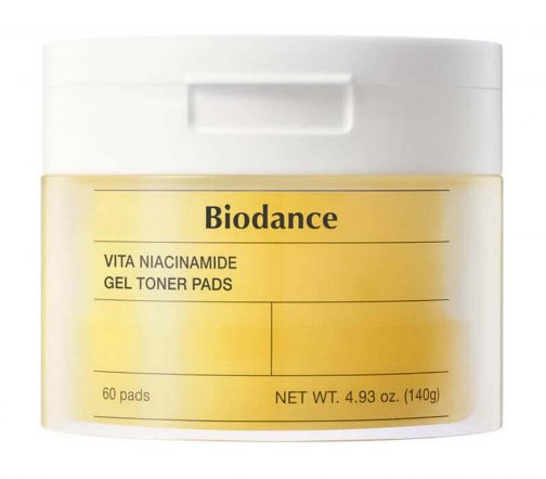 Biodance Vita Niacinamide Пэды осветляющие с ниацинамидом 60шт