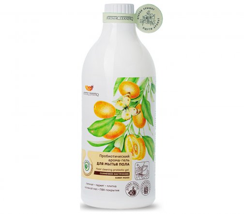 AromaCleaninQ Арома-гель для мытья пола Солнечное настроение 750мл