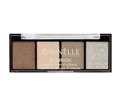 Ninelle Палетка теней для век 4 оттенка La Mirada