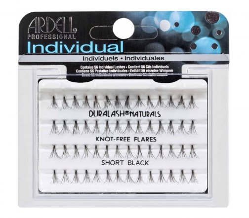 Ardell Individual Duralash Naturals Short Black Пучки ресниц безузелковые короткие
