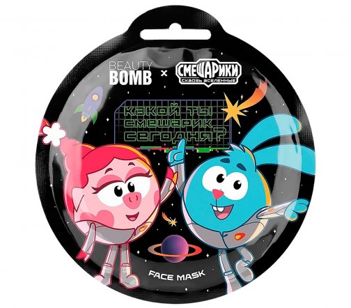 Beauty Bomb Маска тканевая для лица Смешарики