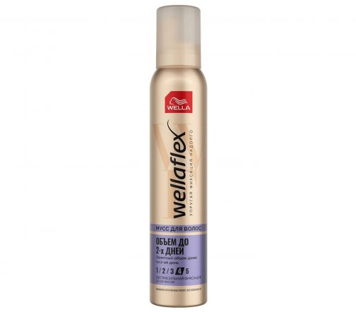 Wella Flex Мусс для волос Объем до 2-х дней СФ 200мл
