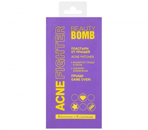 Beauty Bomb Пластырь от прыщей Acne Fighter