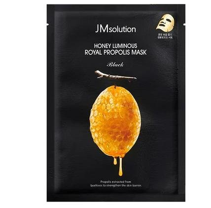 JMSolution Premium Honey Luminous Royal Propolis Маска для лица тканевая с прополисом