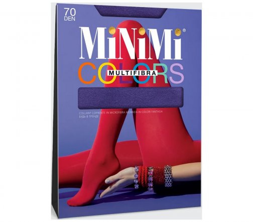 Minimi Колготки Multifibra Colors 3D 70 den  (Фиолетовый)