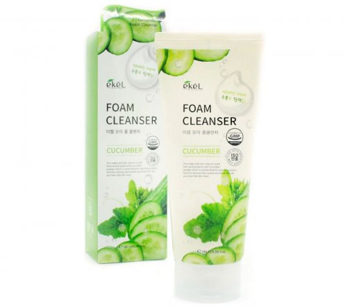 Ekel Foam Cleanser Cucumber Пенка для умывания с огурцом, 180 мл