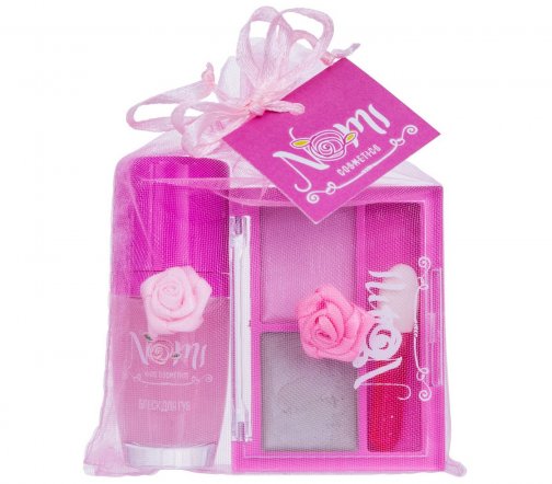 Nomi Набор детский №43 Фиона Тени для век+Блеск для губ