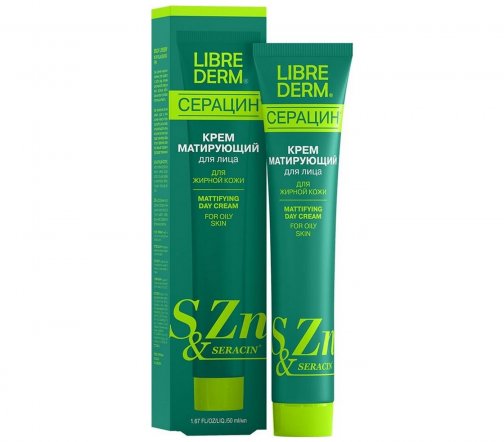 Librederm Seracin Крем матирующий дневной 50мл