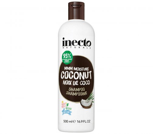 Inecto Naturals Шампунь увлажняющий с маслом кокоса 500мл
