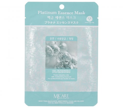 Mijin Essence Маска тканевая для лица Platinum 23гр