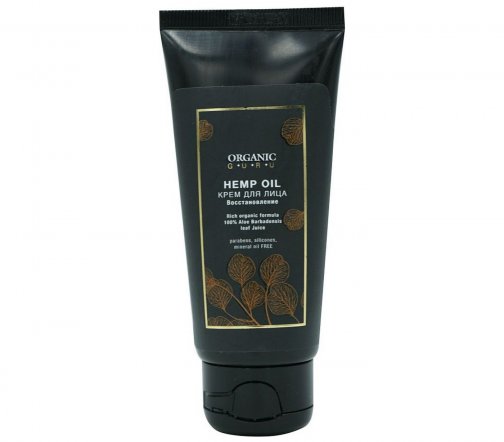 Organic Guru Крем для лица Конопляное масло 60мл
