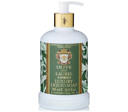 SAF Luxury Мыло жидкое Olive and Laurel Олива и лавр 500мл