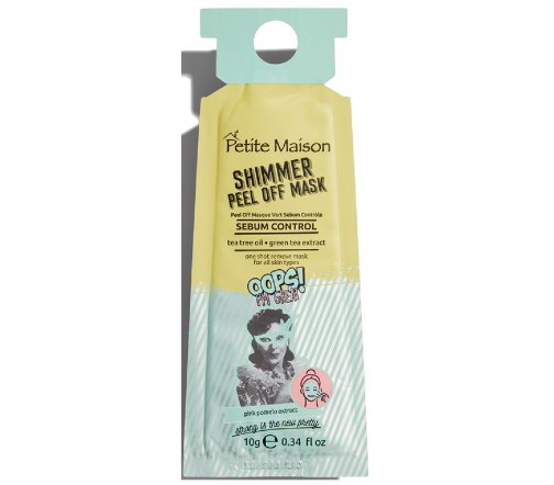 Petite Maison Маска-пленка зеленая Контроль себума Shimmer Peel 10гр