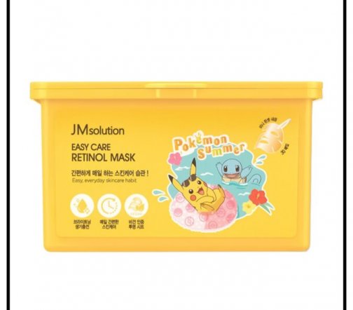 JMSolution Easy Care Retinol Pokemon Summer Маска для лица с ретинолом