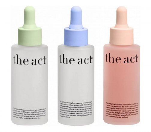 The Act Набор Сыворотка для сияния кожи 50мл+Сыворотка увлажняющая 50мл+Масло для лица 50мл