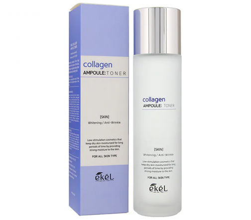 Ekel Collagen Ampoule Тонер для лица 150мл