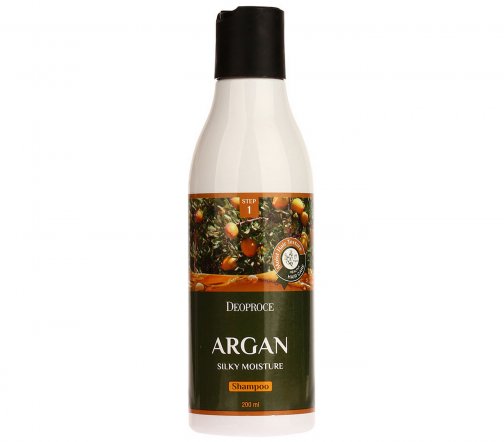 Deoproce Шампунь Argan Silky Moisture 200мл