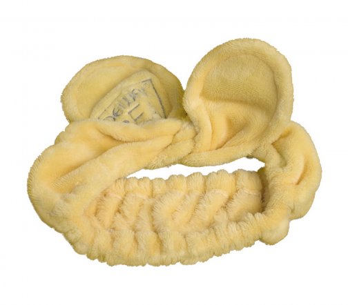 Dewal Beauty Повязка на голову Завязка Желтая