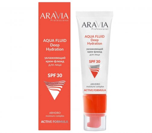Aravia Laboratories Крем-флюид увлажняющий для лица SPF30 50мл
