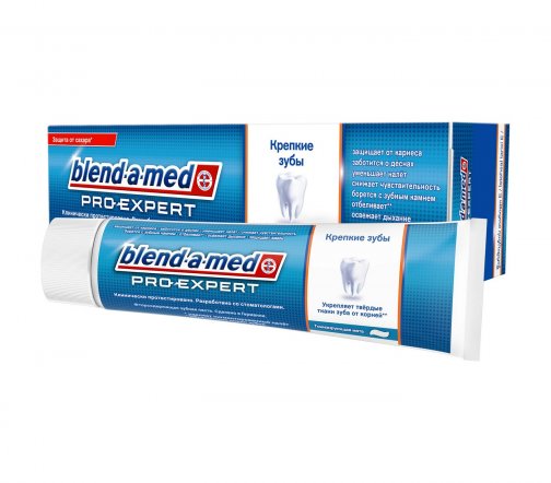 Blend-a-Med Паста зубная ProExpert Крепкие зубы Тонизирующая мята 75мл
