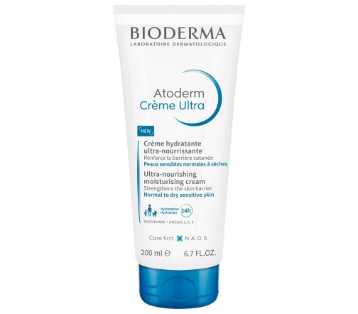 Bioderma Atoderm (Атодерм) Крем Ультра  для нормальной и сухой кожи лица и тела туба 200мл