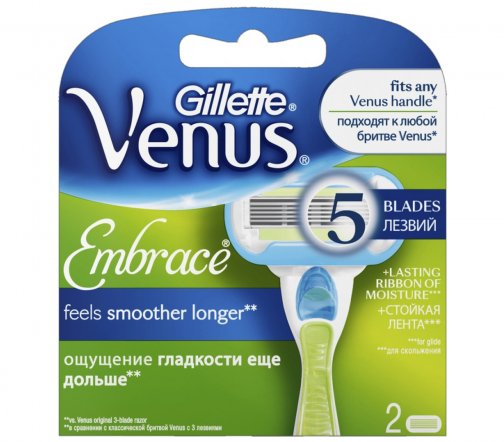 Gillette Venus Embrace Кассета сменная 2шт