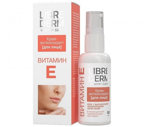 Librederm Vitamin E Крем-антиоксидант для лица 50мл