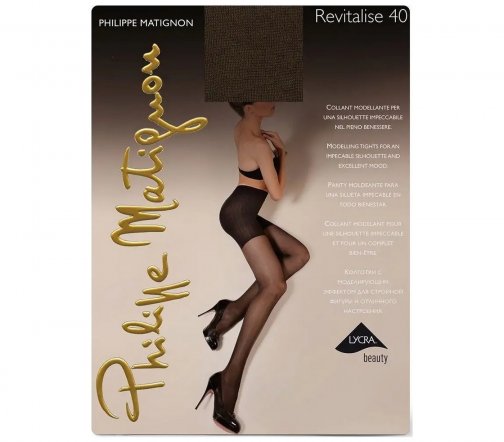Philippe Matignon Колготки Revitalise 40 den 4-XL Коричневый
