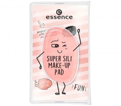 Essence Спонж силиконовый Super Sili Make-Up Pad