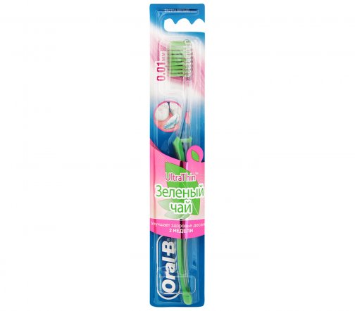 Oral-B Щетка зубная зеленый чай экстра мягкая