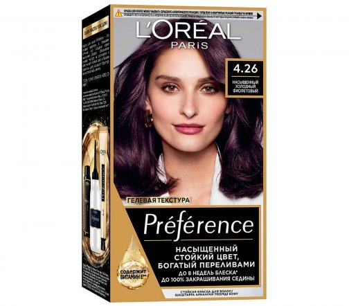 L'Oreal Paris Preference Краска для волос 4.26 Насыщенный холодный фиолетовый